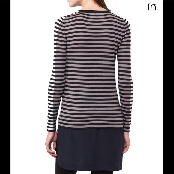 AKRIS PUNTO, Multicolor Stripe Wool Pullover - Picture 4 of 4